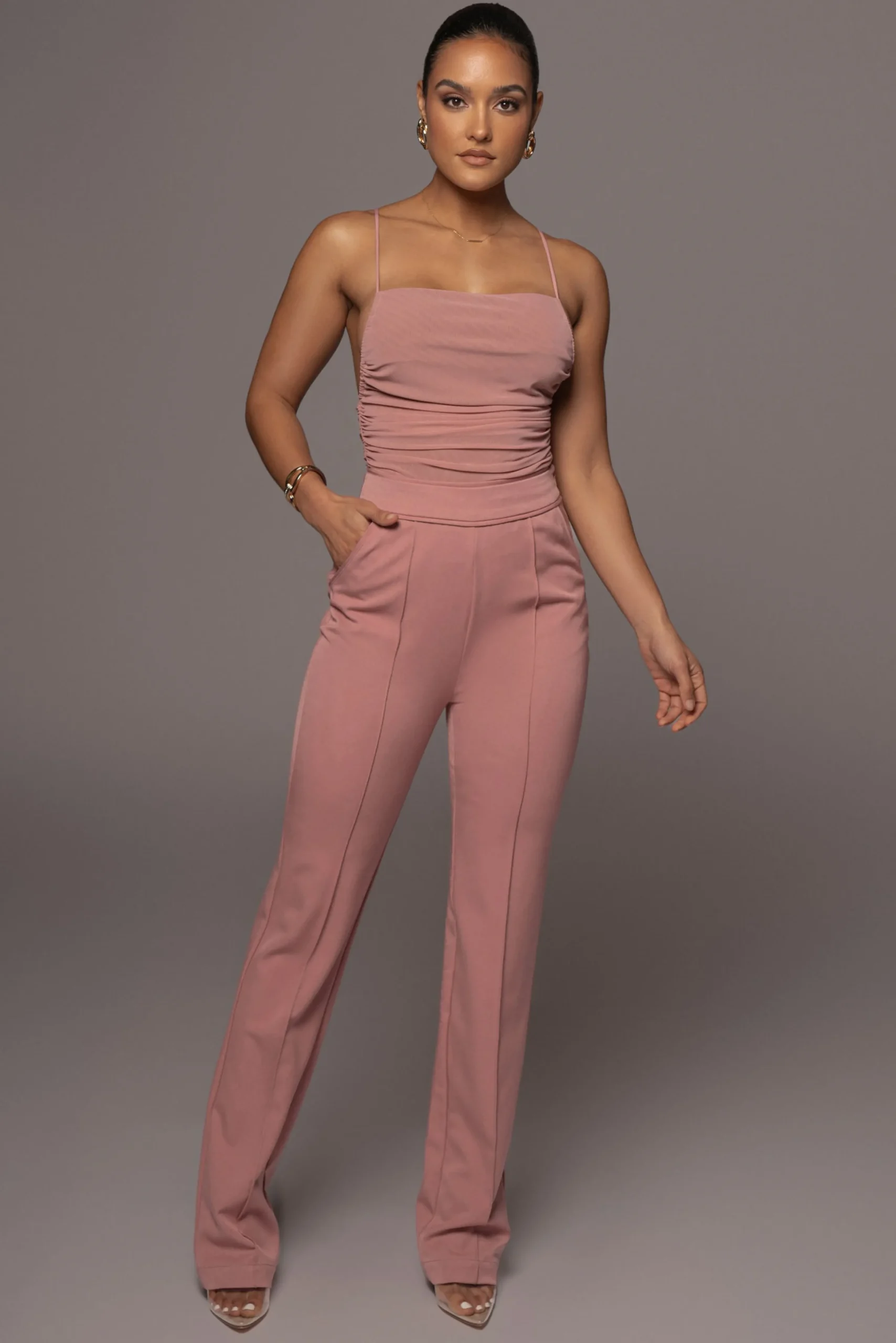 rose_destrie_ruched_bodys_2.webp JLUXLABEL Rose Destrie Ruched Bodysuit