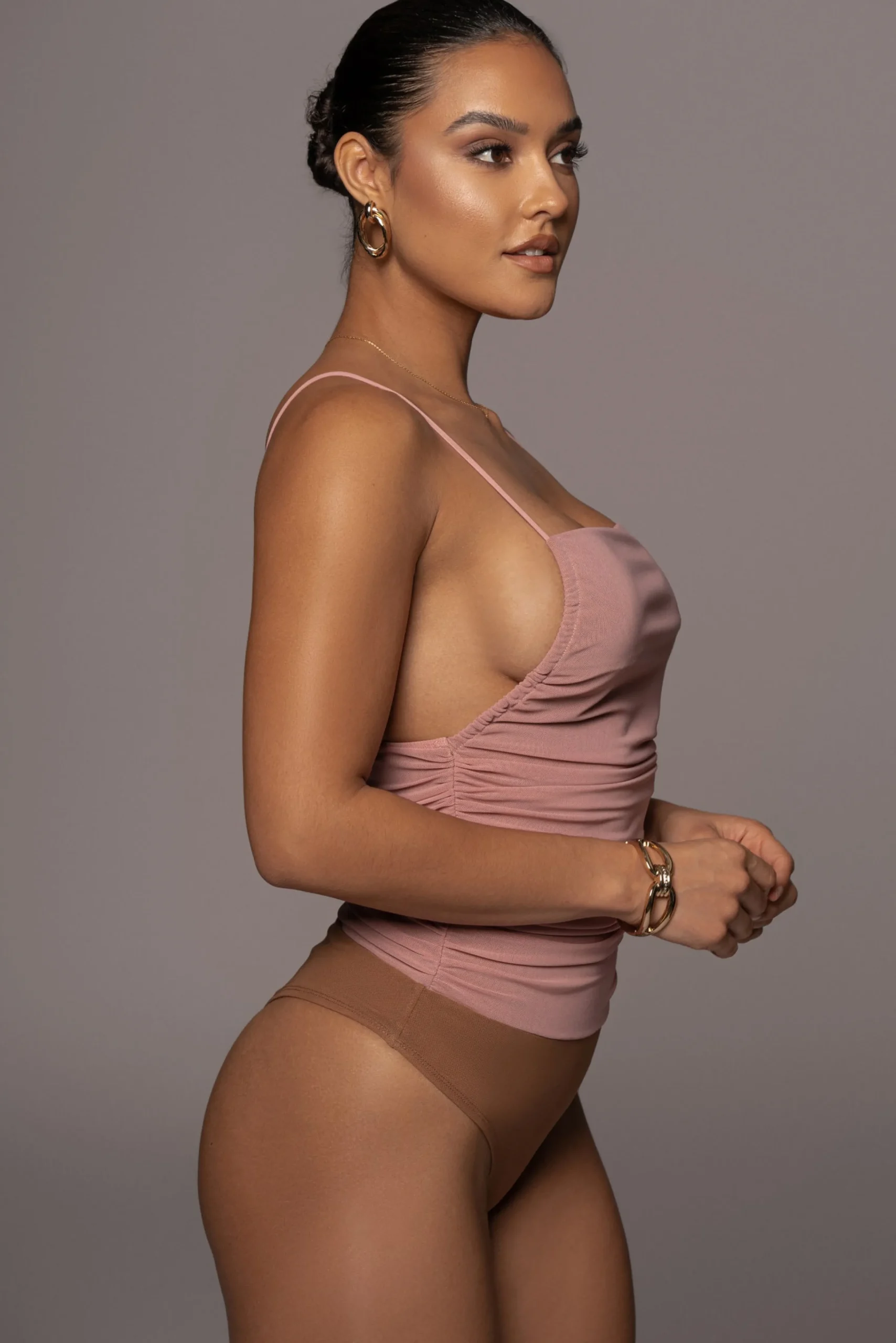 rose_destrie_ruched_bodys_6.webp JLUXLABEL Rose Destrie Ruched Bodysuit