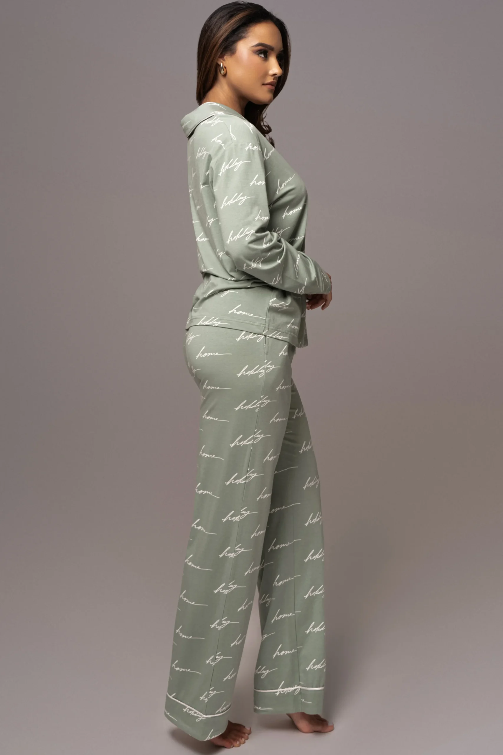 sage_home_for_the_holiday_10.webp JLUXLABEL Sage Home For The Holidays Adult Pajama Set