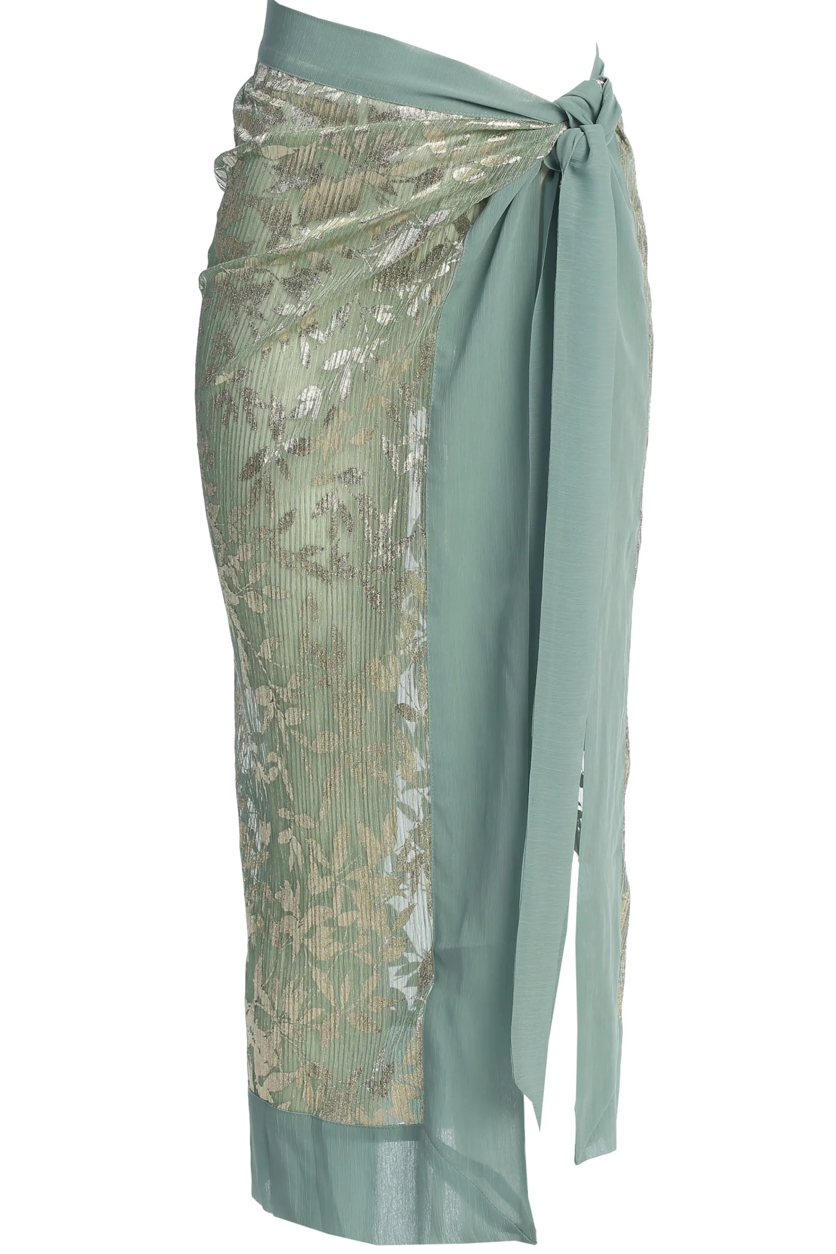 sage_positano_printed_sar_1.webp JLUXLABEL Sage Positano Printed Sarong Skirt