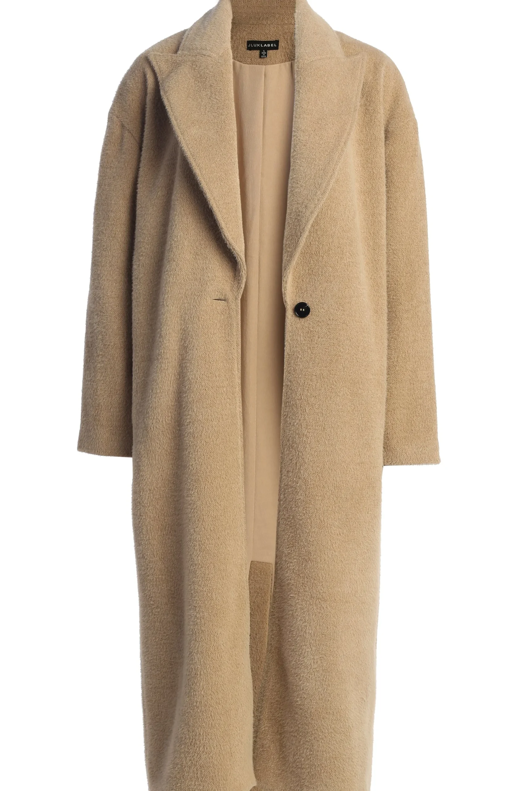 sand_chelsie_longline_coa_1.webp JLUXLABEL Sand Chelsie Longline Coat