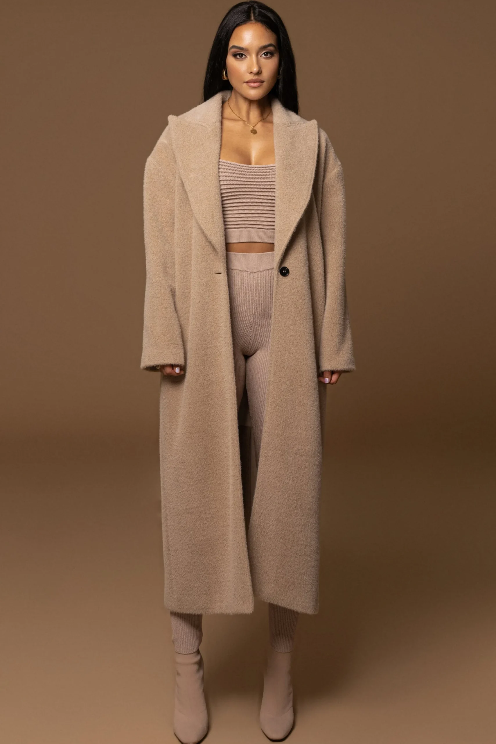 sand_chelsie_longline_coa_3.webp JLUXLABEL Sand Chelsie Longline Coat