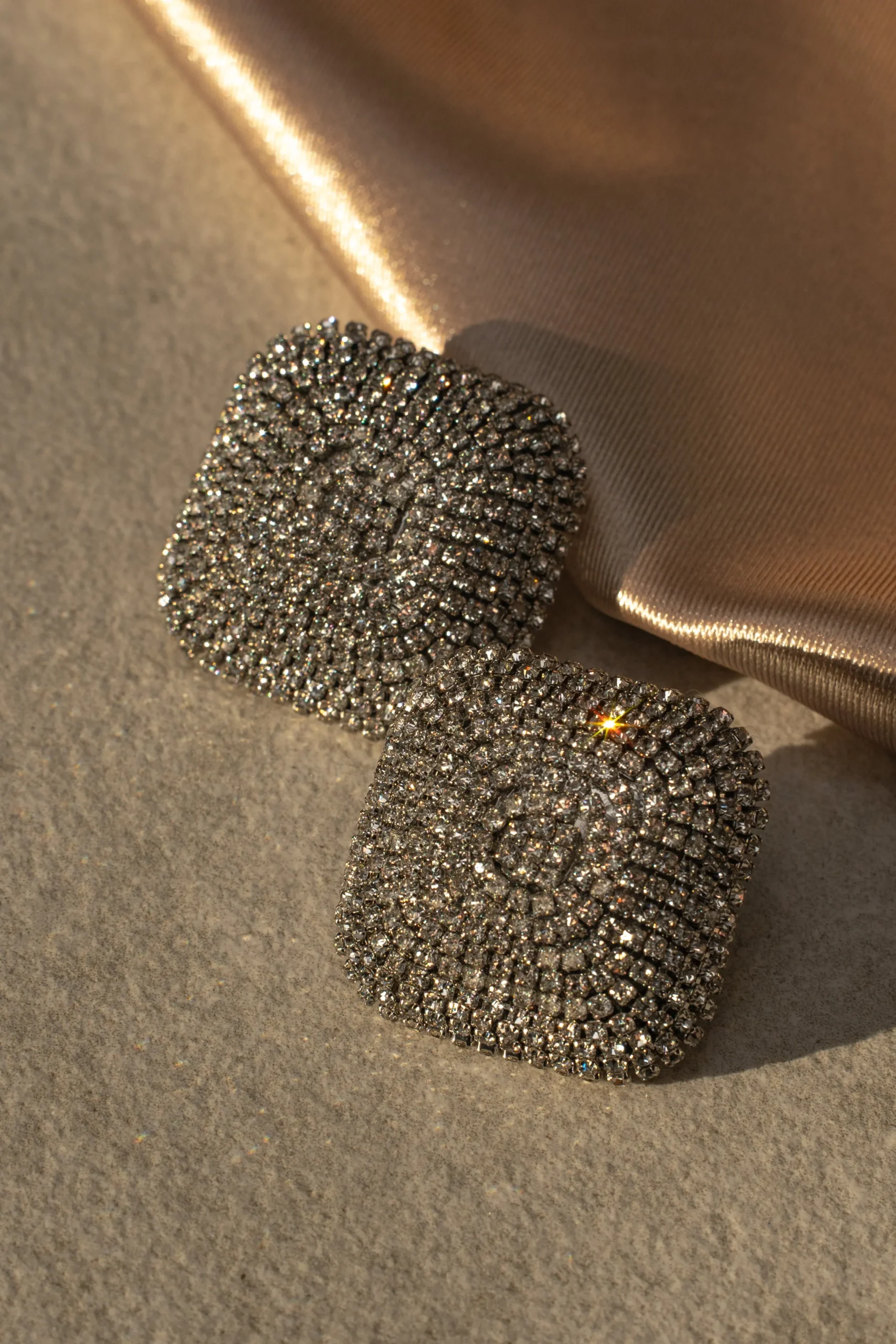 silver_pave_square_earrin_0.webp JLUXLABEL Silver Pave Square Earrings