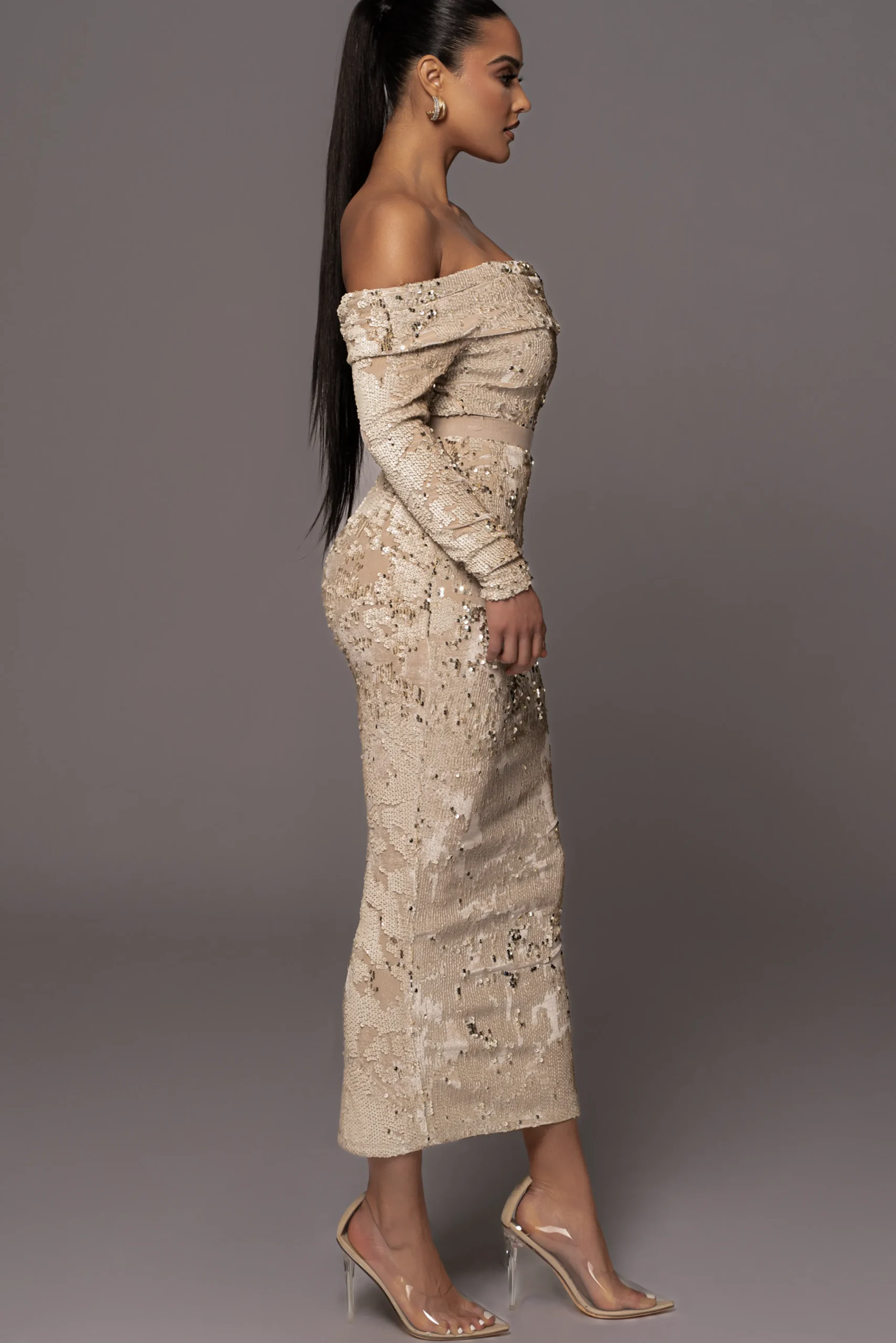 stone_impressions_sequin__10.webp JLUXLABEL Stone Impressions Sequin Skirt