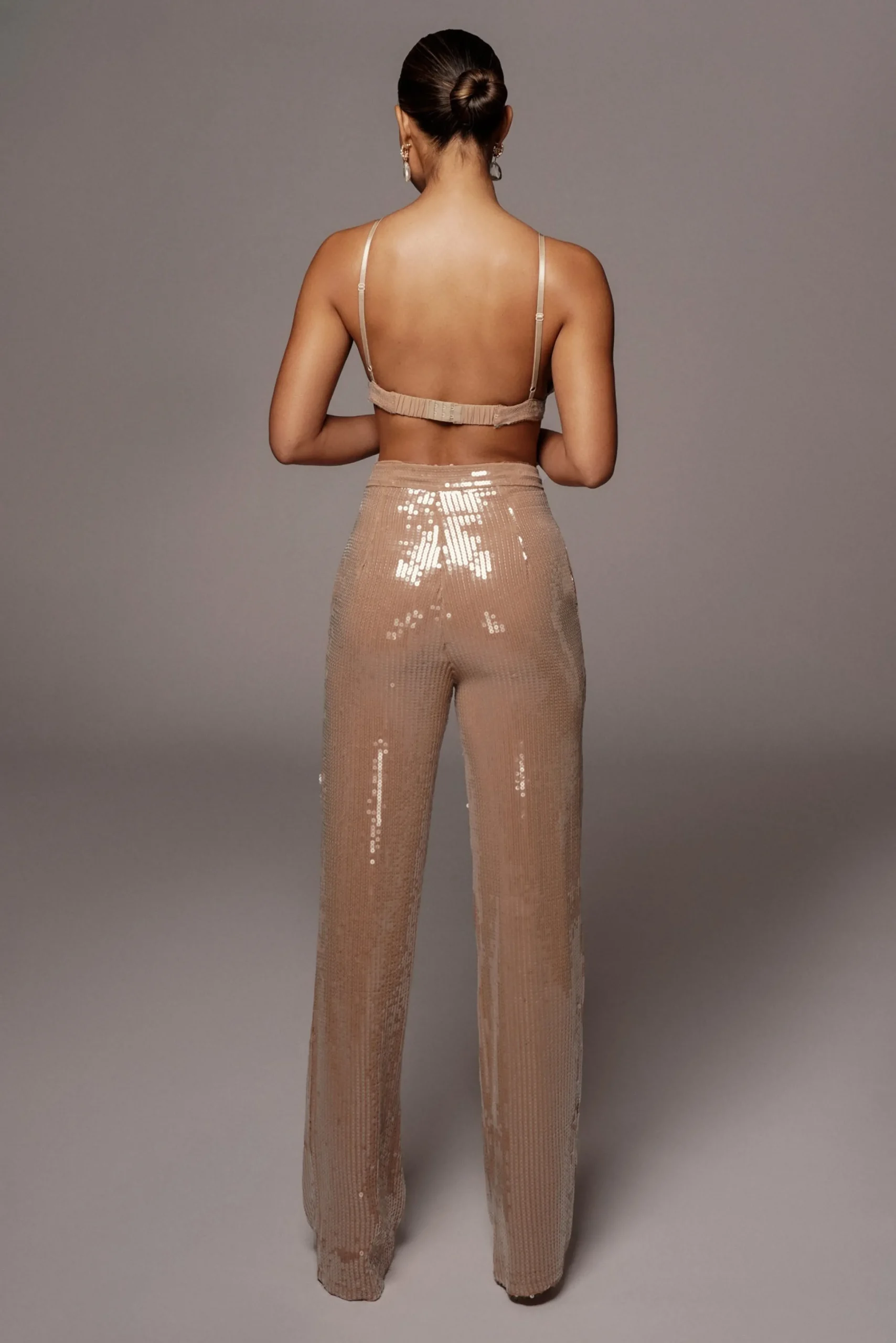 tan_elowen_sequin_trouser_14.webp JLUXLABEL Tan Elowen Sequin Trousers