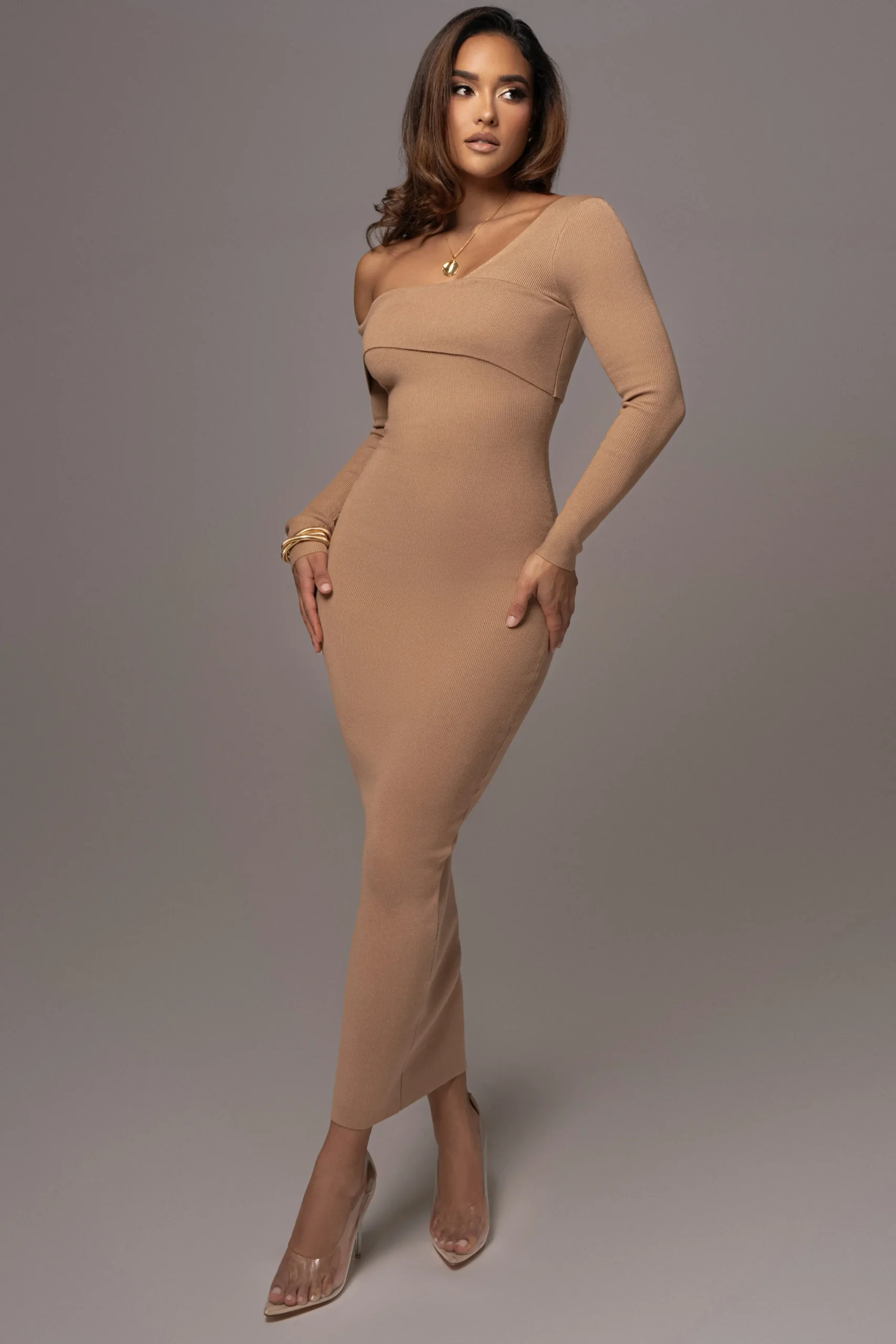 tan_harper_knit_maxi_dres_2.webp JLUXLABEL Tan Harper Knit Maxi Dress