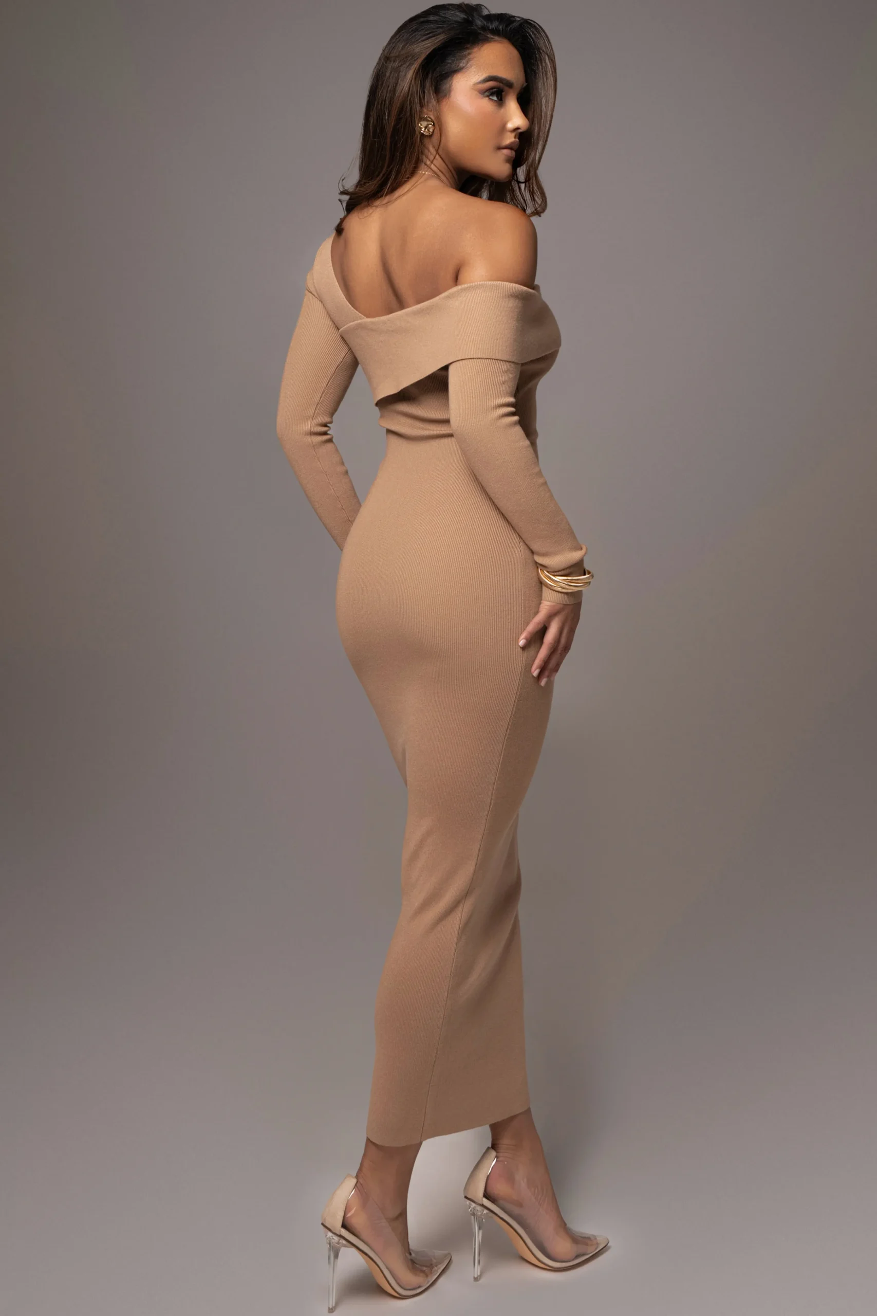 tan_harper_knit_maxi_dres_3.webp JLUXLABEL Tan Harper Knit Maxi Dress