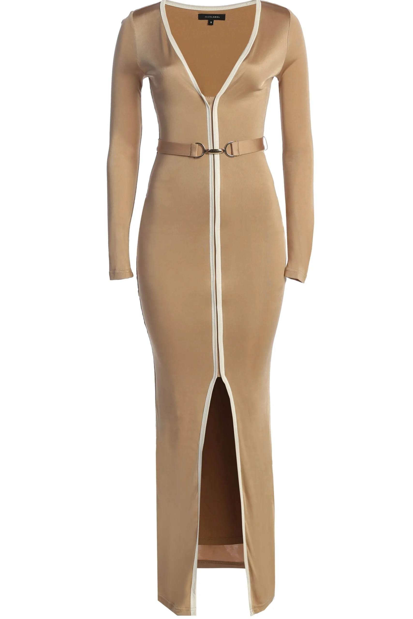 tan_juki_maxi_dress_0.webp JLUXLABEL Tan Juki Maxi Dress
