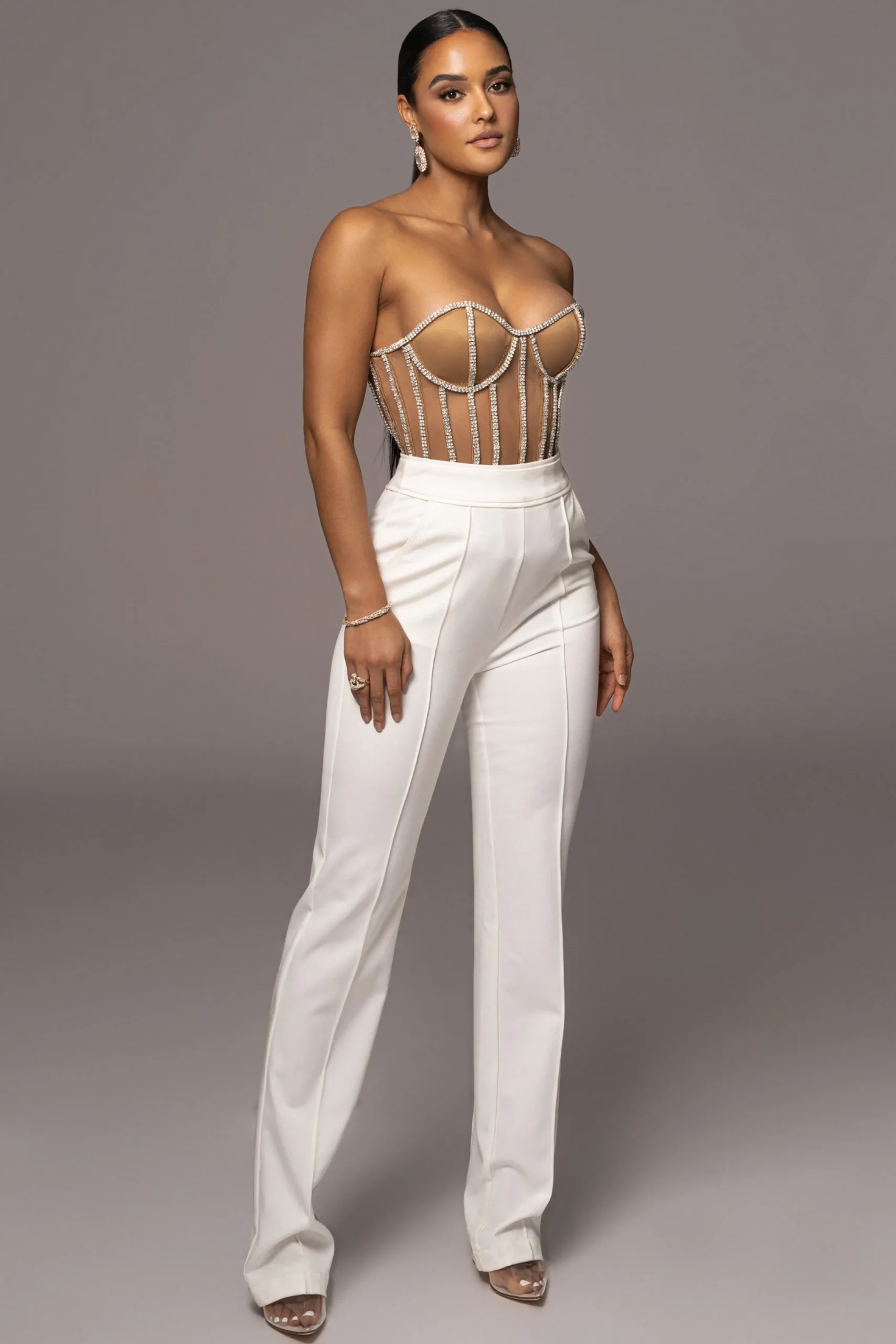tan_limited_edition_rhine_11.webp JLUXLABEL Tan Limited Edition Rhinestone Crystal Corset