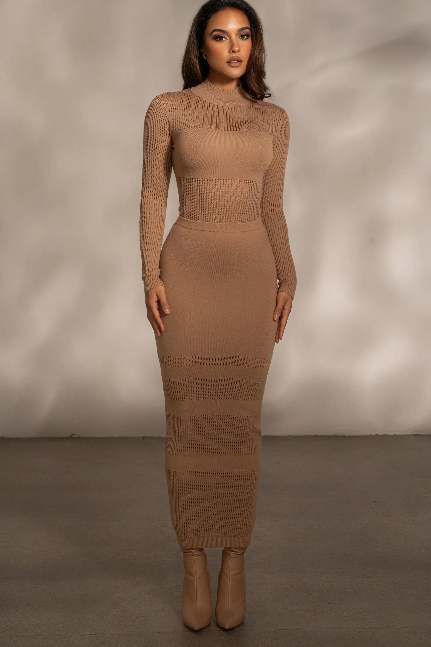 tan_lina_knit_maxi_skirt_0.webp JLUXLABEL Tan Lina Knit Maxi Skirt