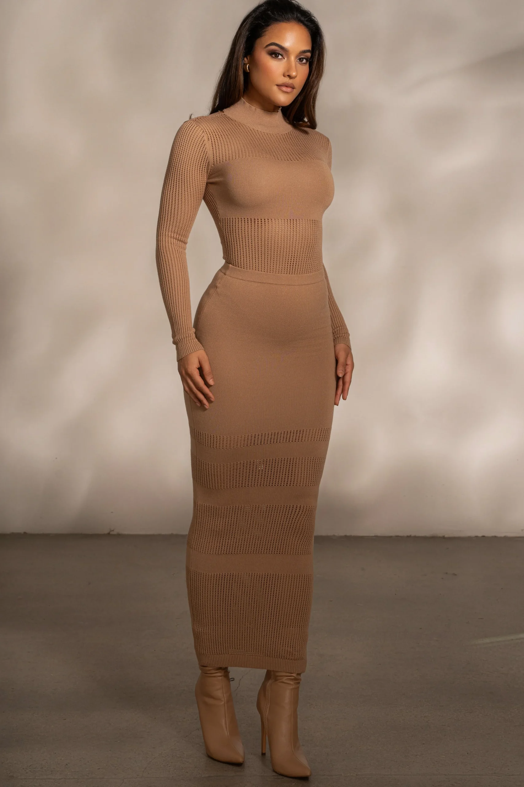 tan_lina_knit_maxi_skirt_2.webp JLUXLABEL Tan Lina Knit Maxi Skirt