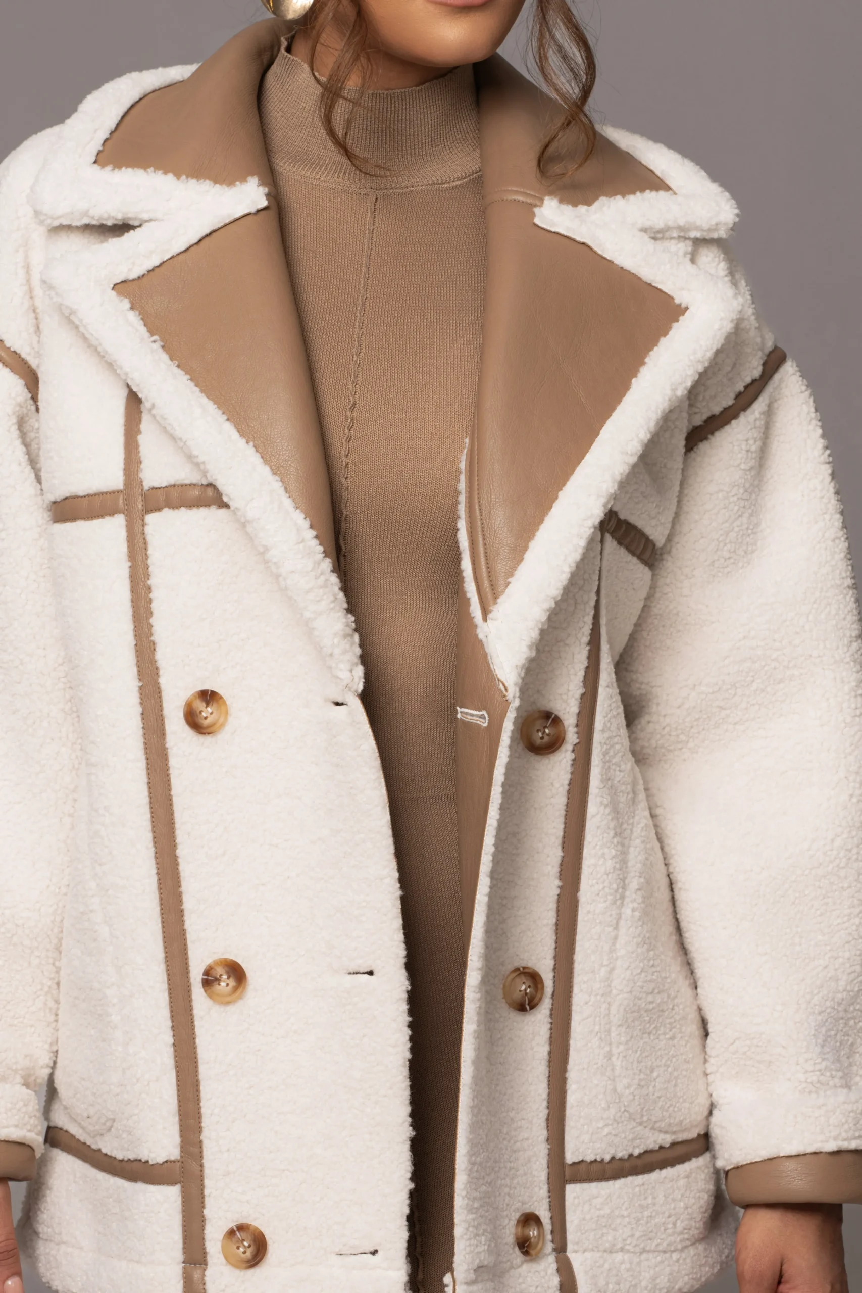 tan_never_settle_reversib_1.webp JLUXLABEL Tan Never Settle Reversible Teddy Jacket