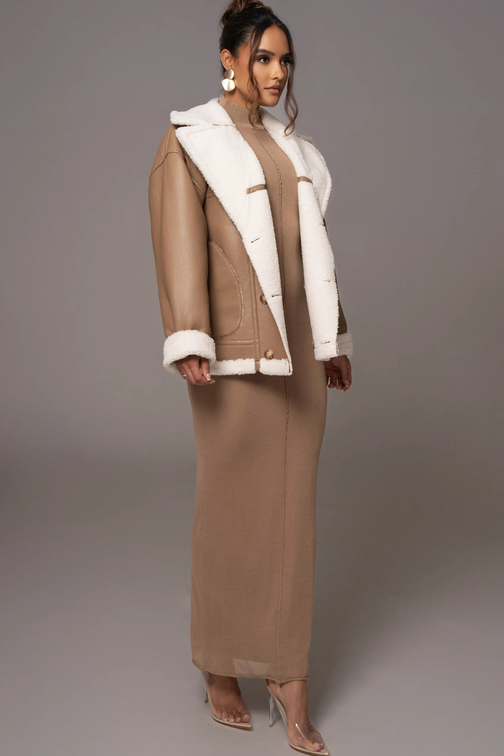 tan_never_settle_reversib_16.webp JLUXLABEL Tan Never Settle Reversible Teddy Jacket