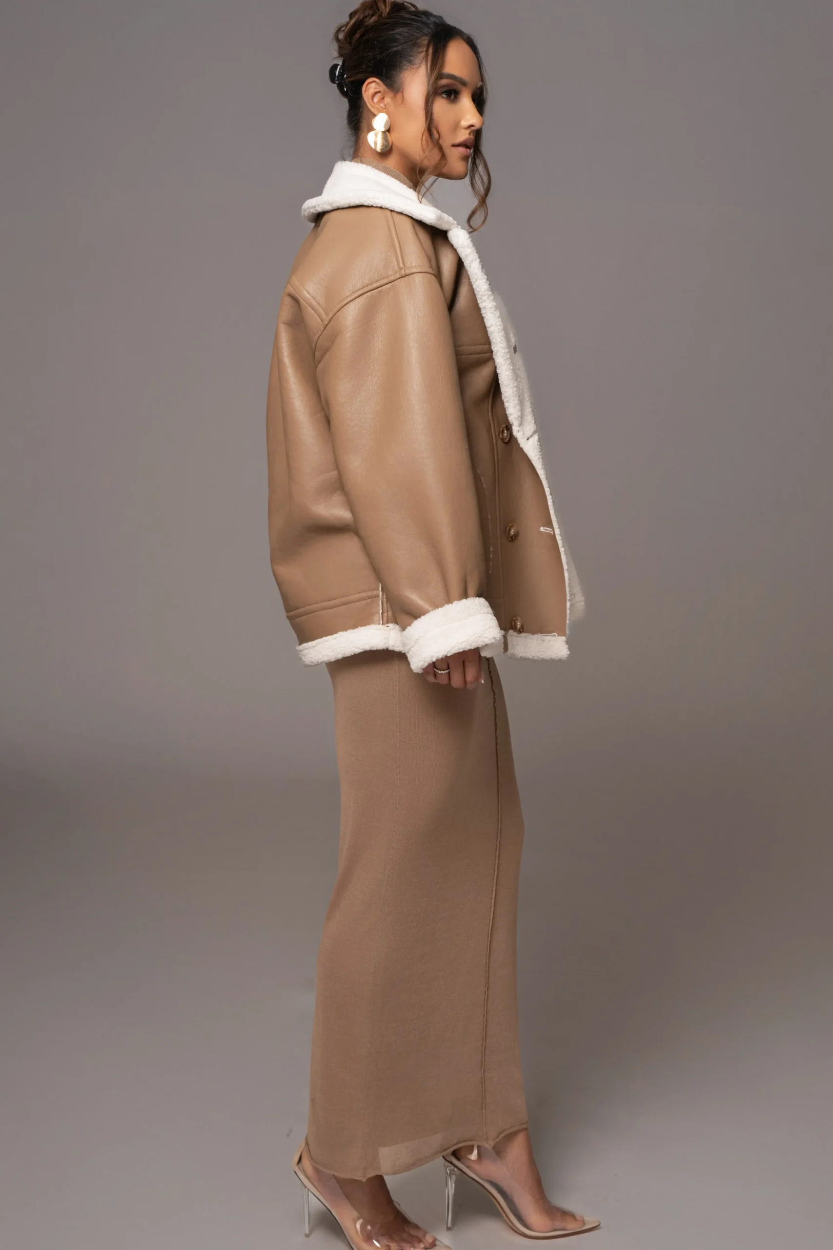 tan_never_settle_reversib_17.webp JLUXLABEL Tan Never Settle Reversible Teddy Jacket