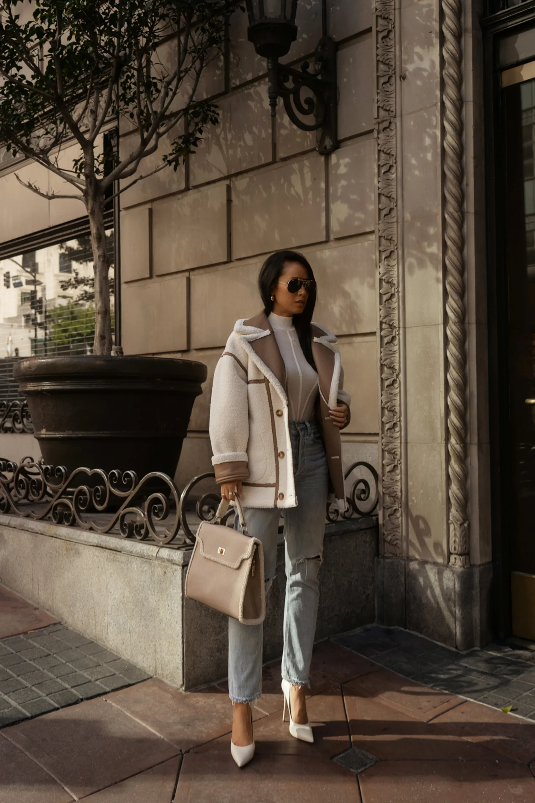 tan_never_settle_reversib_7.webp JLUXLABEL Tan Never Settle Reversible Teddy Jacket