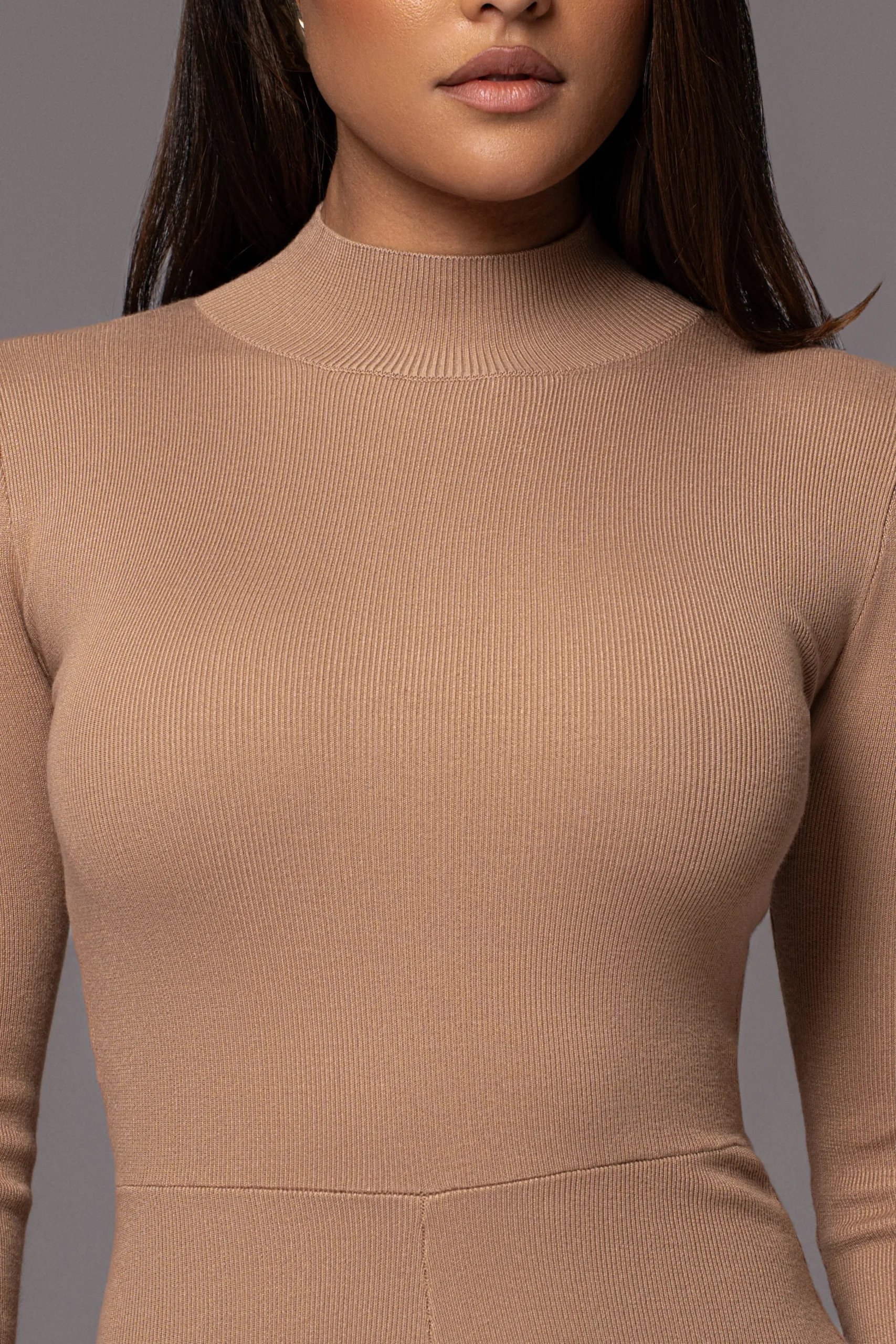 tan_noel_sweater_knit_jum_5.webp JLUXLABEL Tan Noel Sweater Knit Jumpsuit