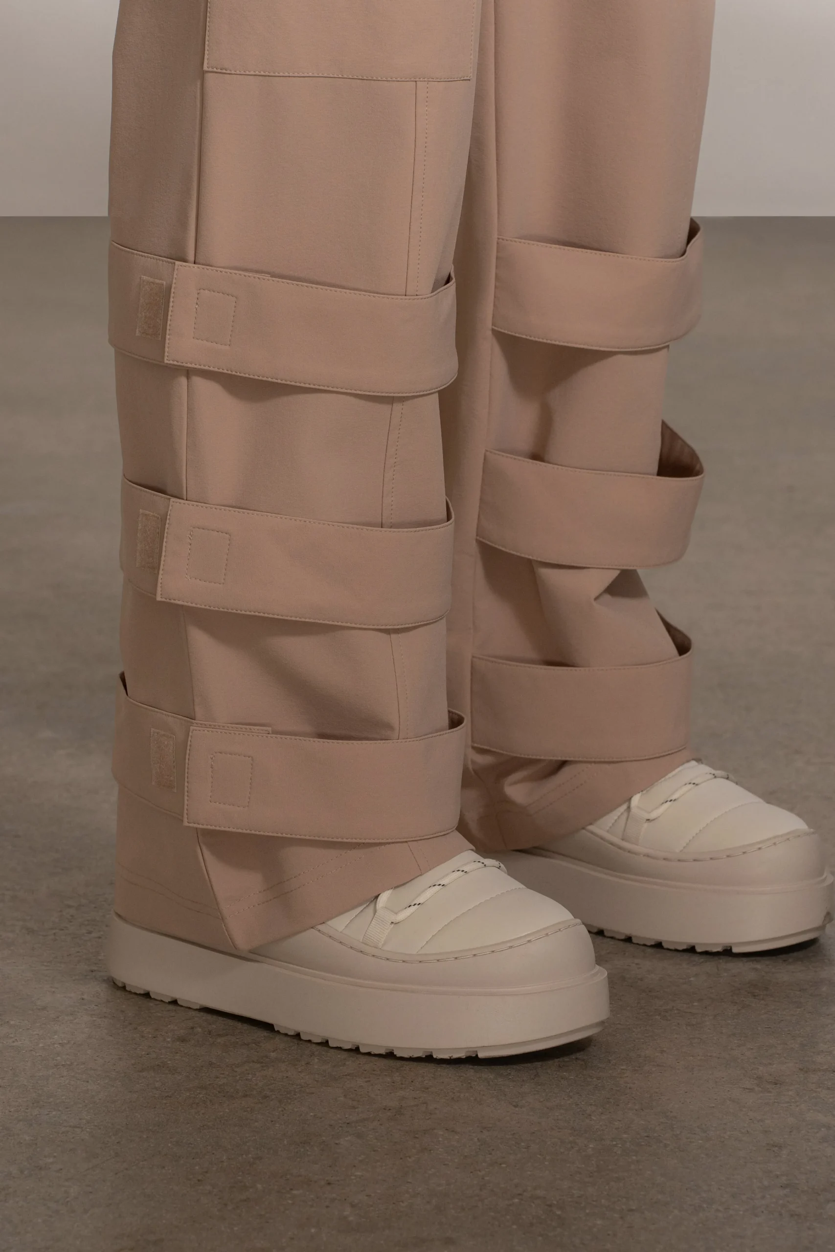 tan_nyah_nylon_utility_pa_3.webp JLUXLABEL Tan Nyah Nylon Utility Pants