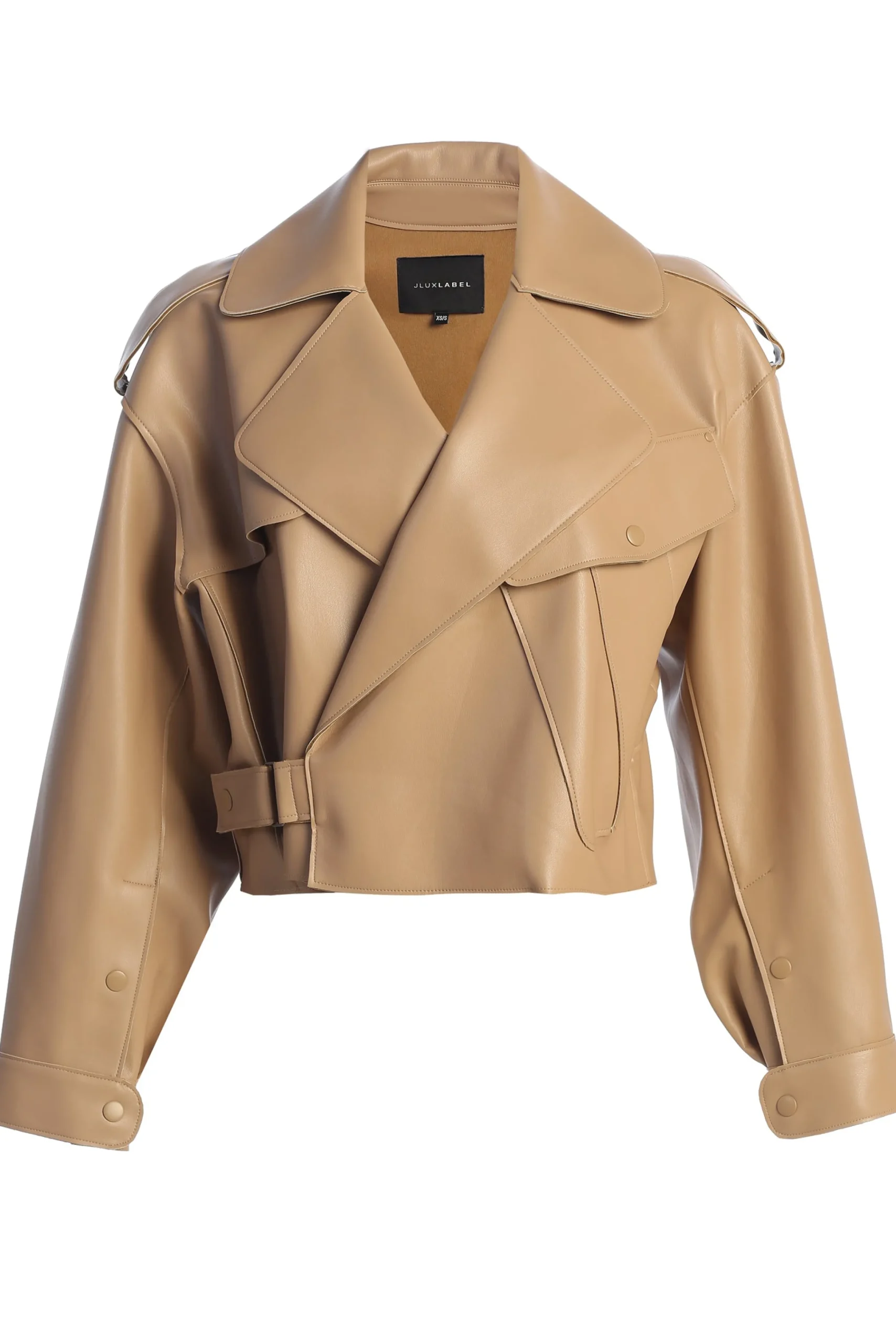 tan_raja_faux_leather_jac_1.webp JLUXLABEL Tan Raja Faux Leather Jacket