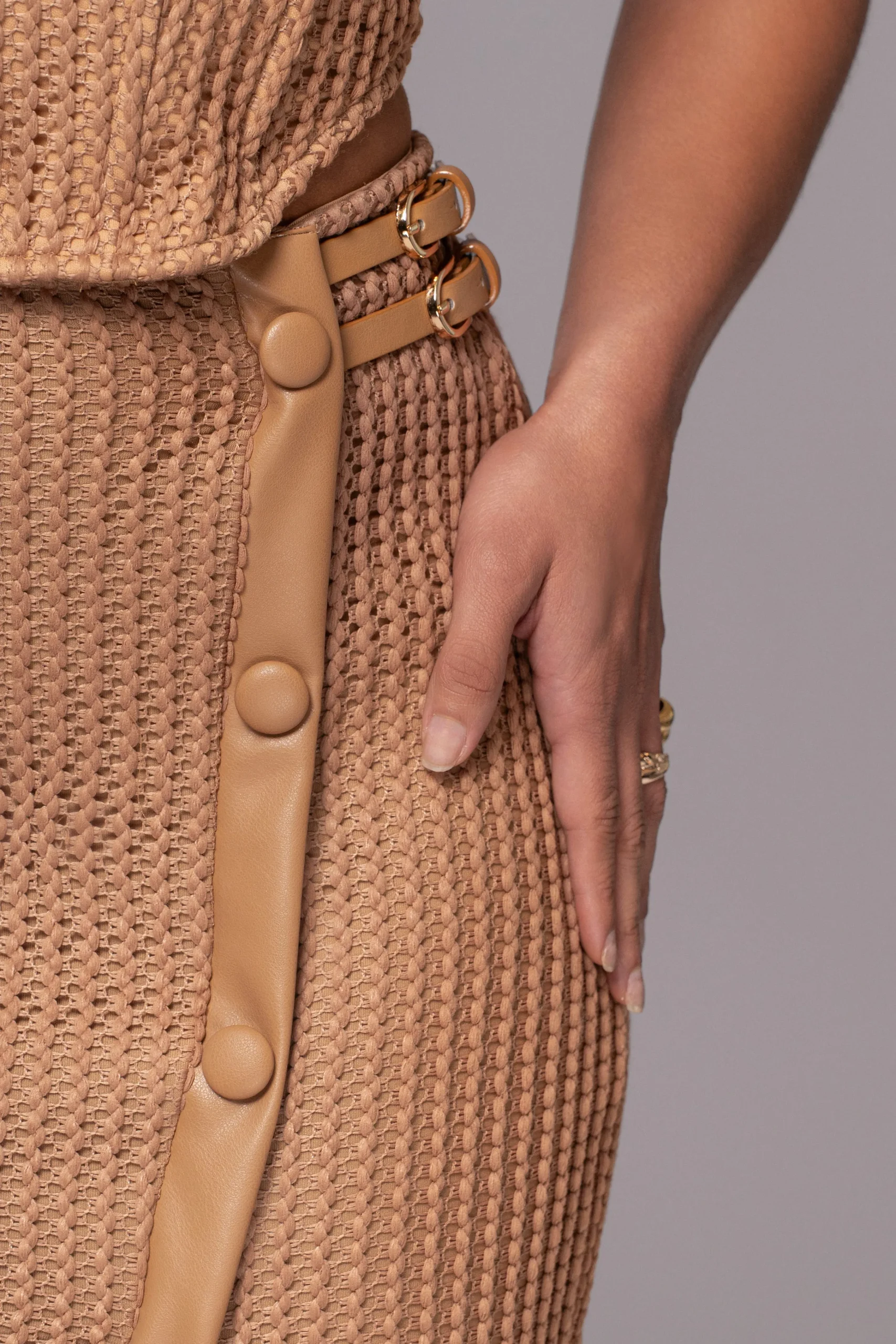 tan_textured_mystique_mid_11.webp JLUXLABEL Tan Textured Mystique Midi Skirt