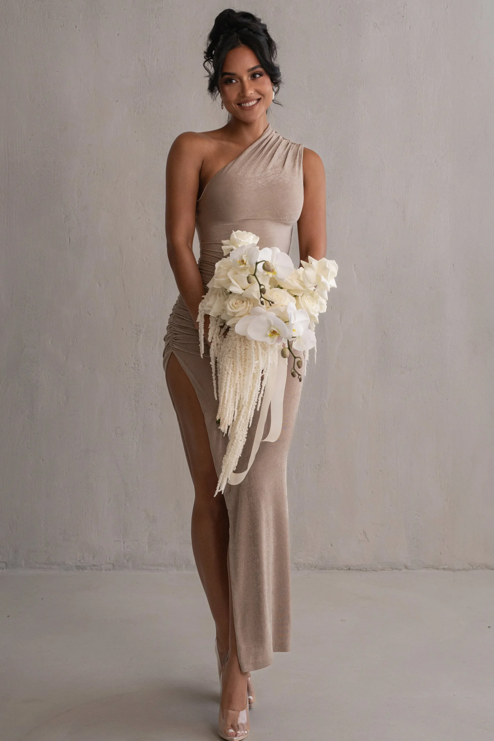 taupe_contrast_eden_one_s_5.webp JLUXLABEL Taupe Contrast Eden One Shoulder Maxi Dress