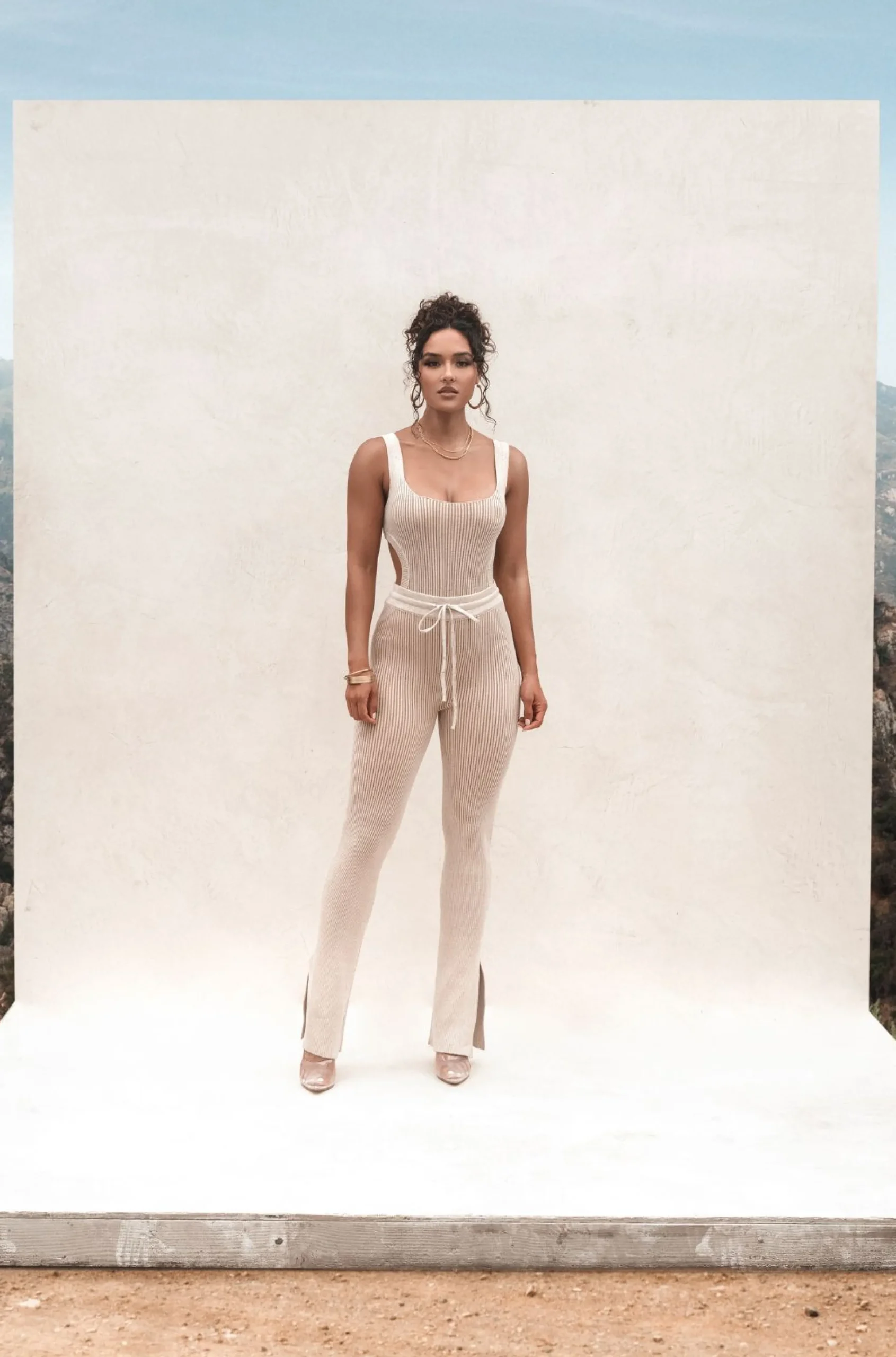 taupewhite_faya_ribbed_pa_10.webp JLUXLABEL Taupe/White Faya Ribbed Pants