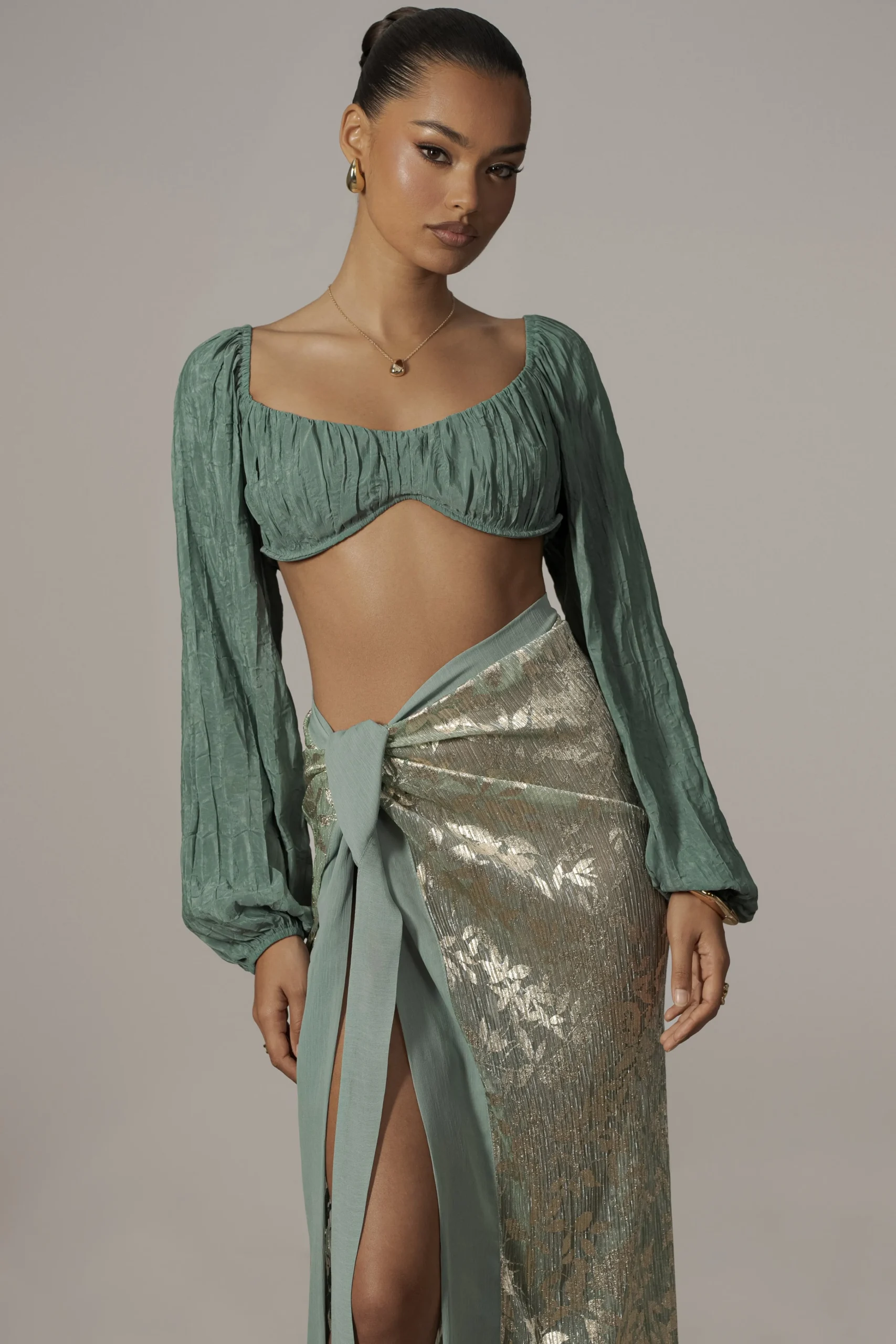 teal_carey_long_sleeve_to_4.webp JLUXLABEL Teal Carey Long Sleeve Top