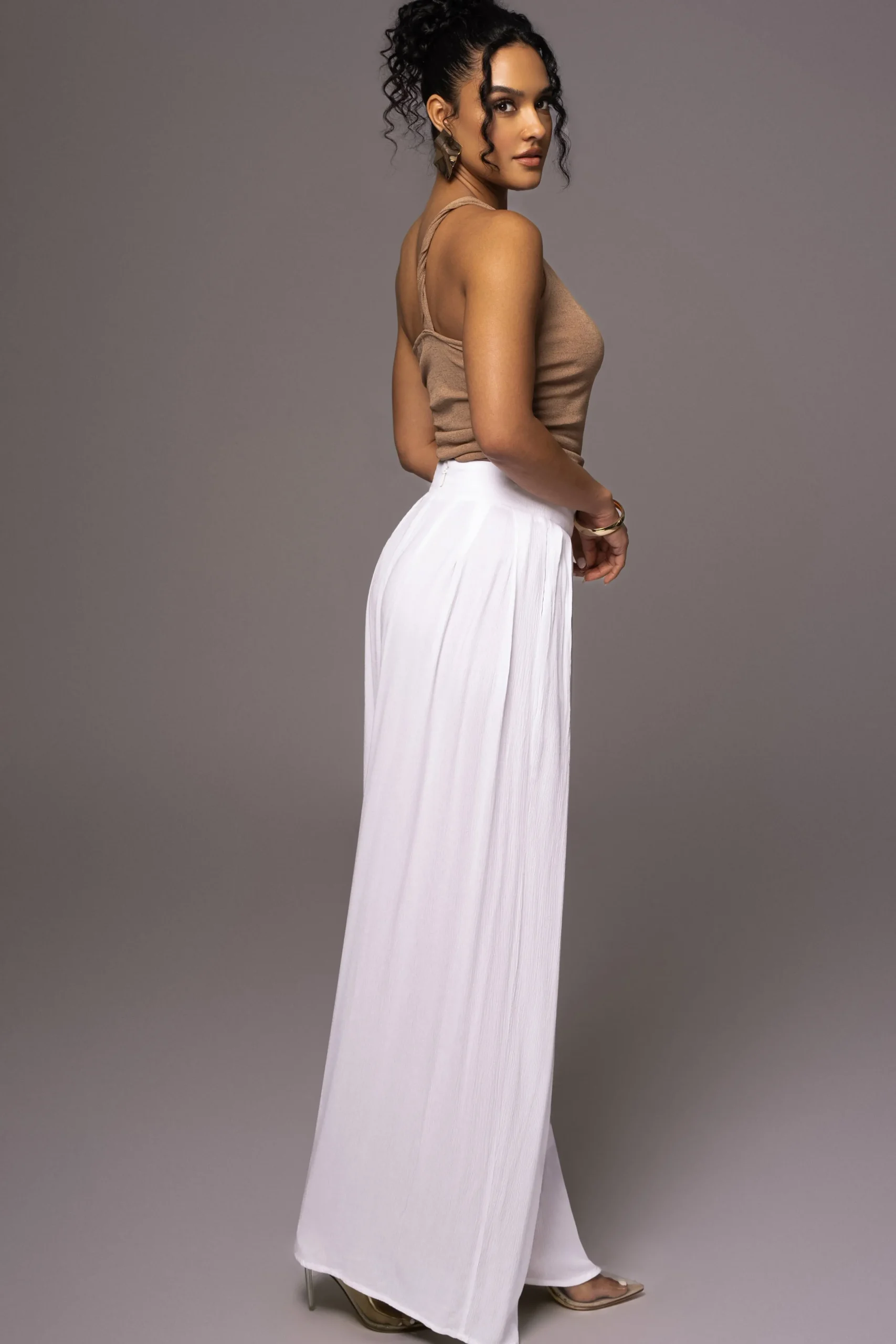 white_after_sunset_pleate_7.webp JLUXLABEL White After Sunset Pleated Pants