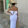 JLUXLABEL White By The Sea Skirt Set