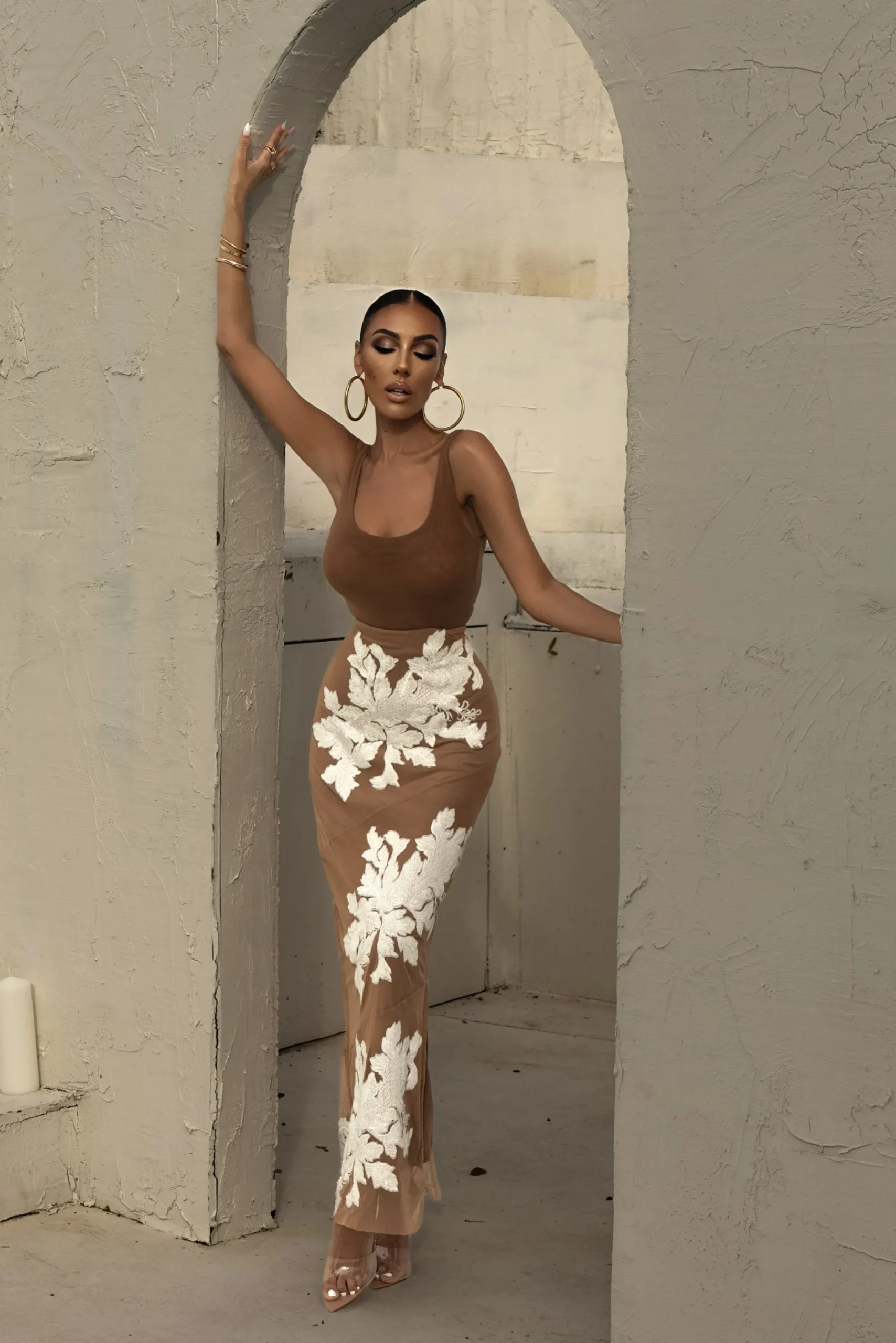 white_edena_embroidered_m_8.webp JLUXLABEL White Edena Embroidered Midi Skirt