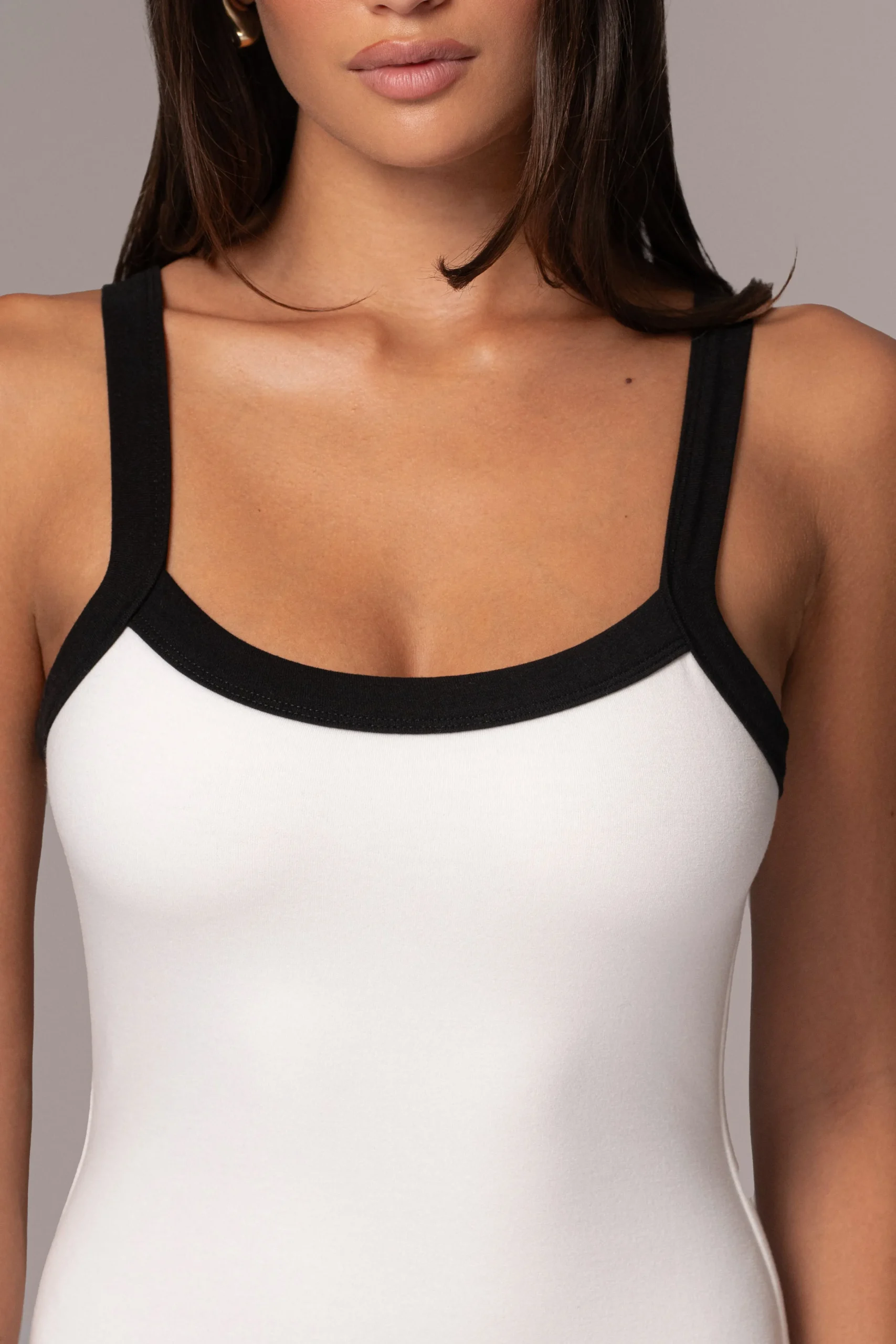 white_francesca_contrast__2.webp JLUXLABEL White Francesca Contrast Maxi Dress