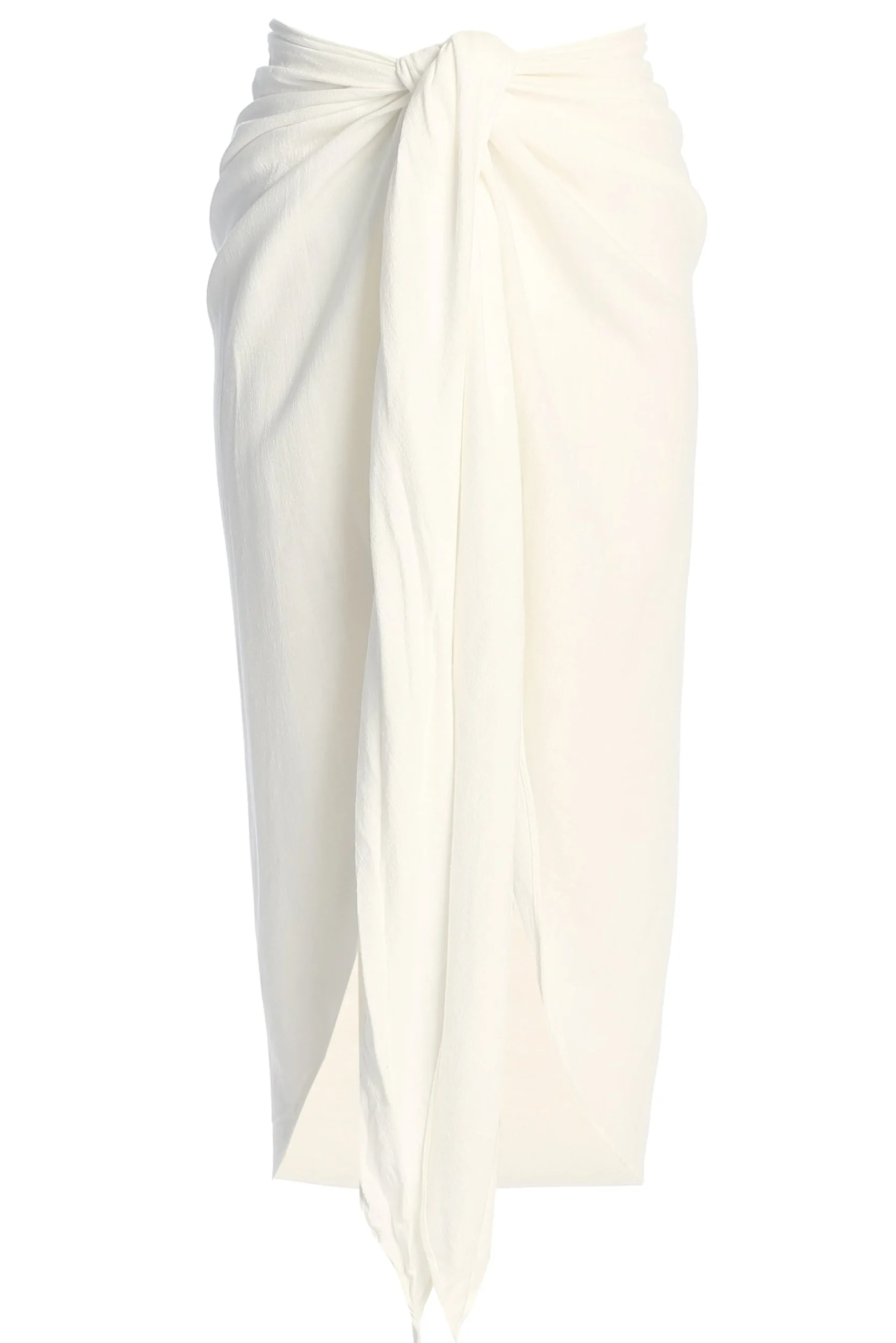white_saylor_linen_sarong_2.webp JLUXLABEL White SAYLOR LINEN SARONG