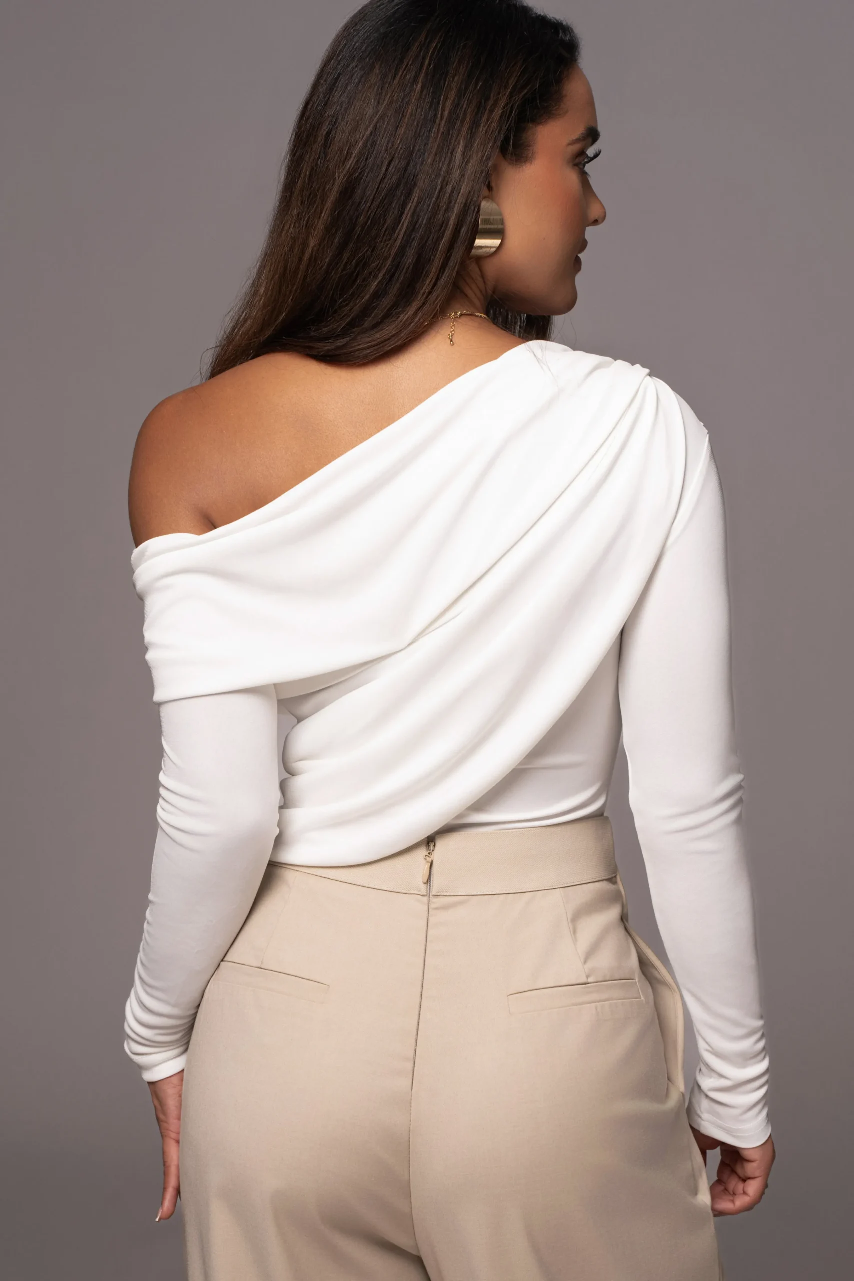white_ultra_high_neck_bod_12.webp JLUXLABEL White Ultra High Neck Bodysuit