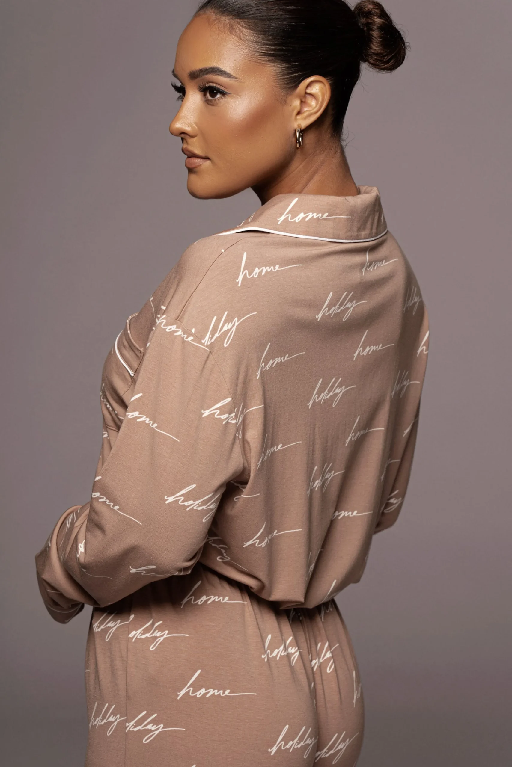 whitetan_home_for_the_hol_20.webp JLUXLABEL White/Tan Home For The Holiday Adult Pajama Set