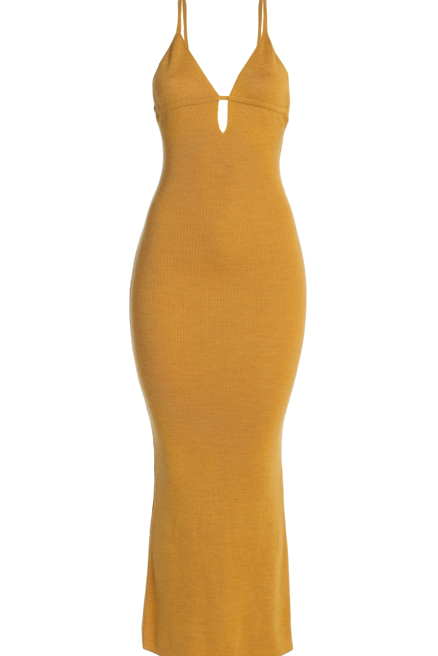 yellow_sun_rays_knit_maxi_1.webp JLUXLABEL Yellow Sun Rays Knit Maxi Dress